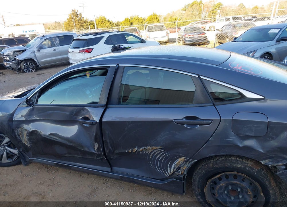 2019 HONDA CIVIC LX VIN: 2HGFC2F60KH563204