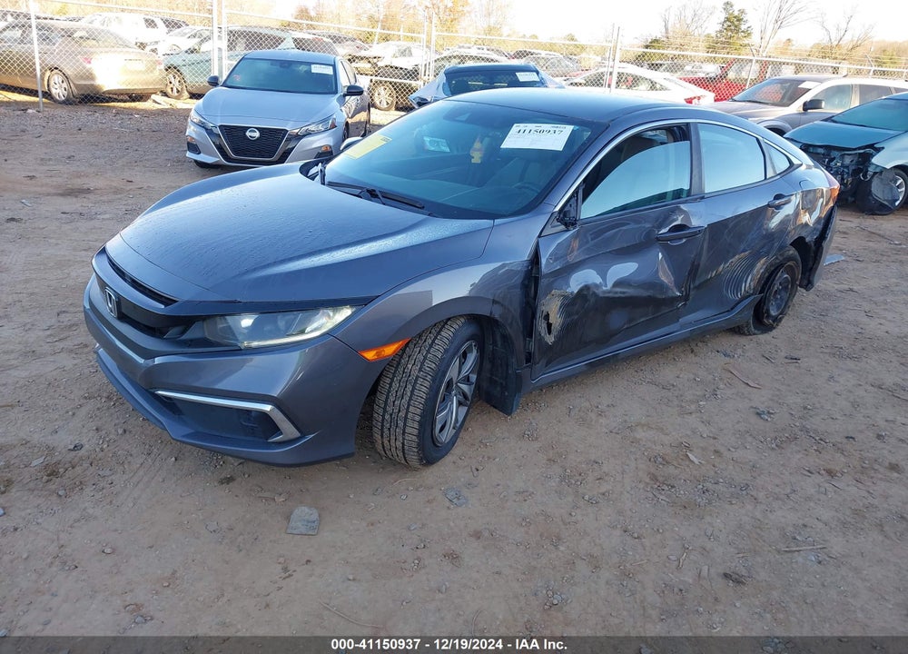 2019 HONDA CIVIC LX VIN: 2HGFC2F60KH563204