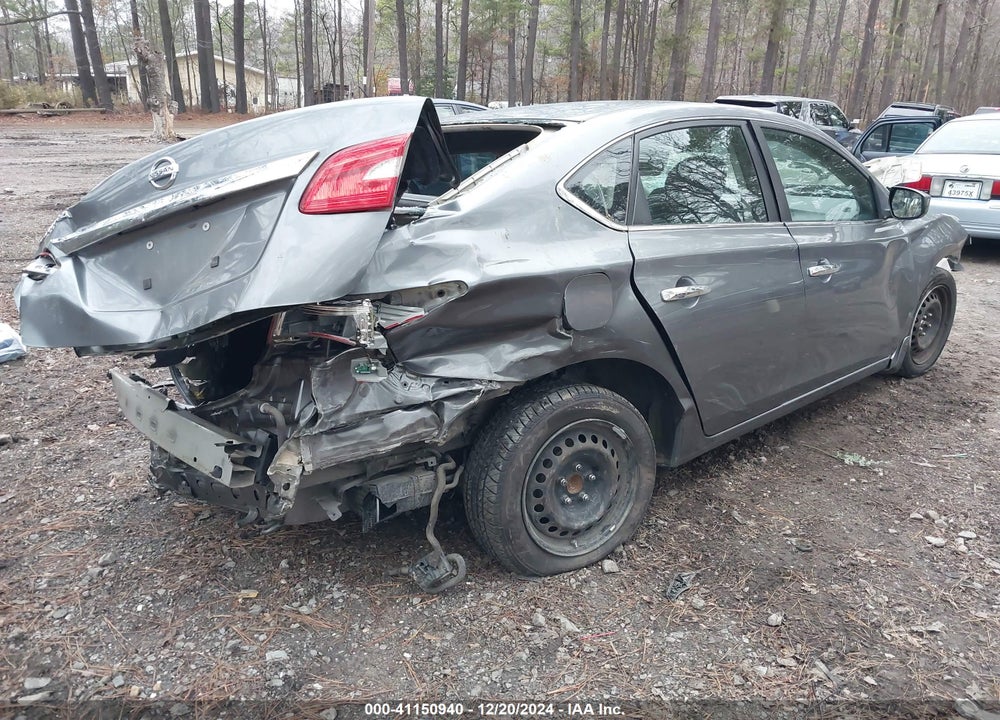 2016 NISSAN SENTRA S VIN: 3N1AB7AP9GY290227