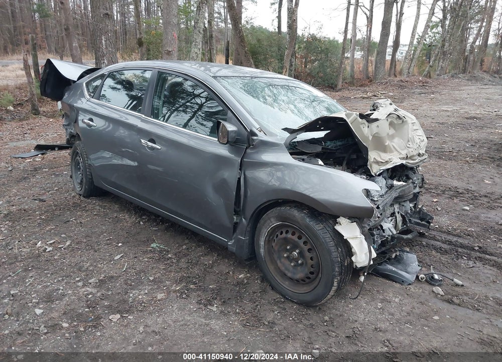 2016 NISSAN SENTRA S VIN: 3N1AB7AP9GY290227