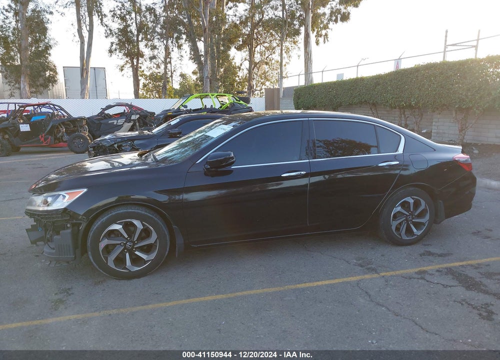 2017 HONDA ACCORD EX-L V6 VIN: 1HGCR3F86HA033433
