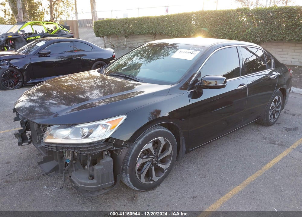 2017 HONDA ACCORD EX-L V6 VIN: 1HGCR3F86HA033433