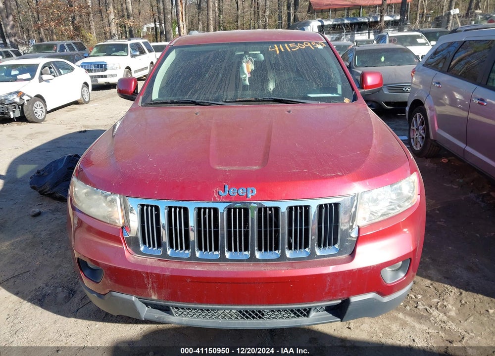 2013 JEEP GRAND CHEROKEE LAREDO VIN: 1C4RJEAT6DC564329