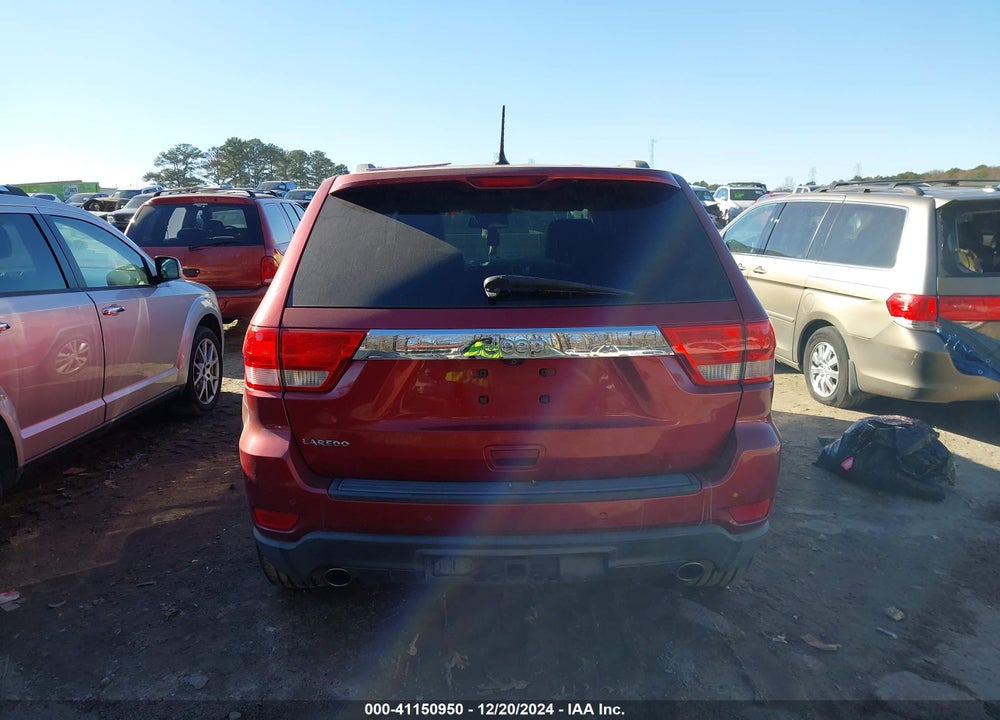 2013 JEEP GRAND CHEROKEE LAREDO VIN: 1C4RJEAT6DC564329