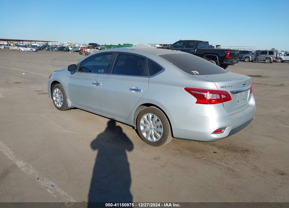 2016 NISSAN SENTRA SV VIN: 3N1AB7AP9GL668723