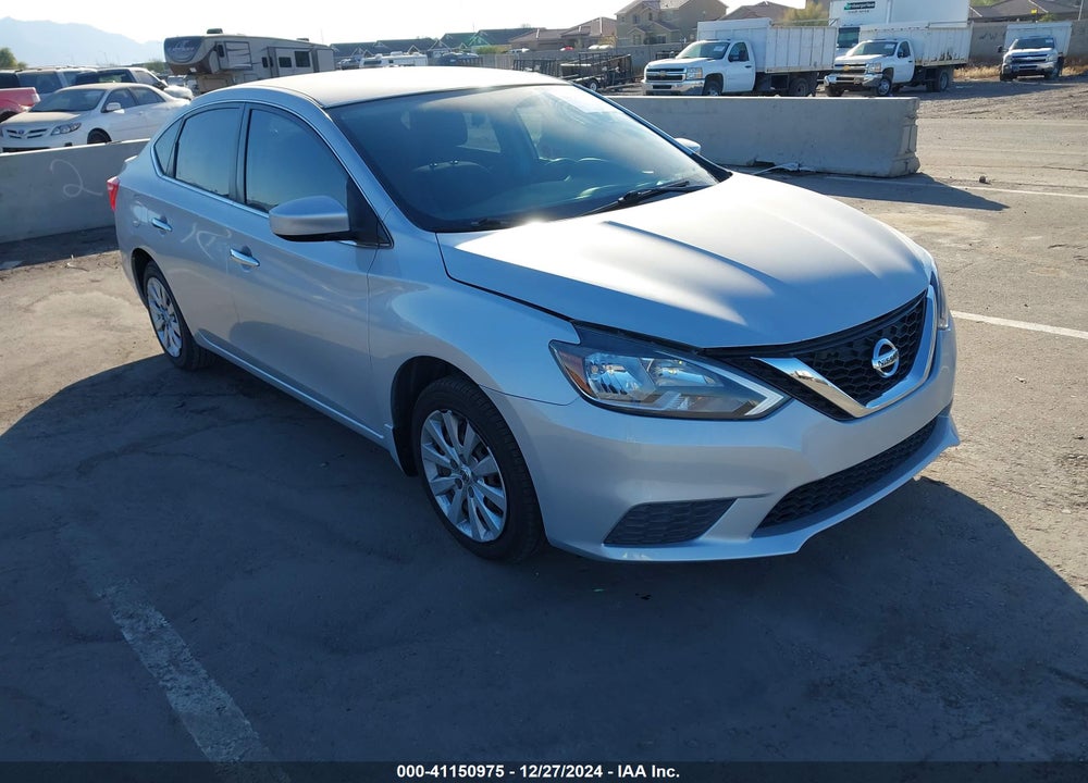 2016 NISSAN SENTRA SV VIN: 3N1AB7AP9GL668723