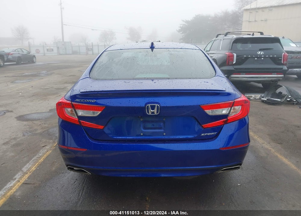 2019 HONDA ACCORD SPORT VIN: 1HGCV1F33KA160362