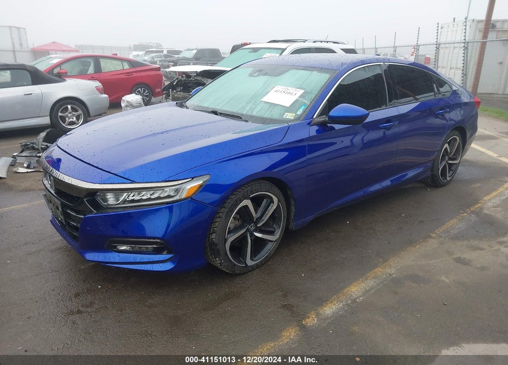 2019 HONDA ACCORD SPORT VIN: 1HGCV1F33KA160362