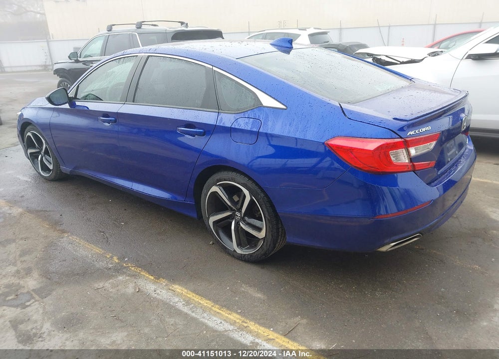 2019 HONDA ACCORD SPORT VIN: 1HGCV1F33KA160362