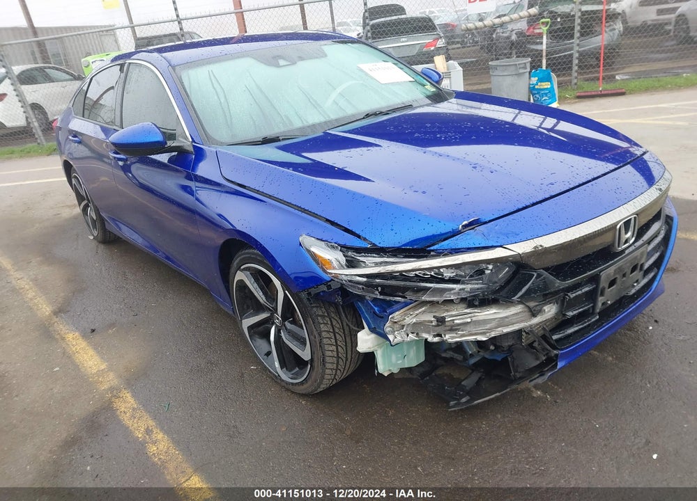 2019 HONDA ACCORD SPORT VIN: 1HGCV1F33KA160362