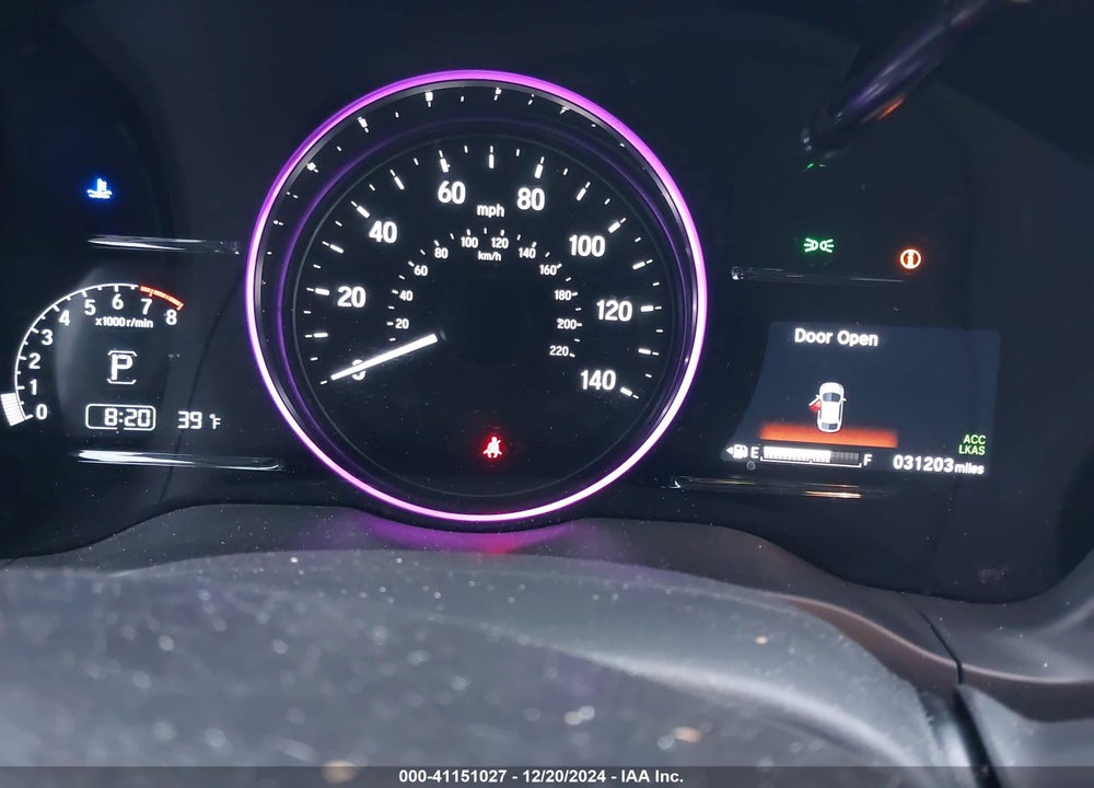 2020 HONDA HR-V 2WD EX VIN: 3CZRU5H57LM713935