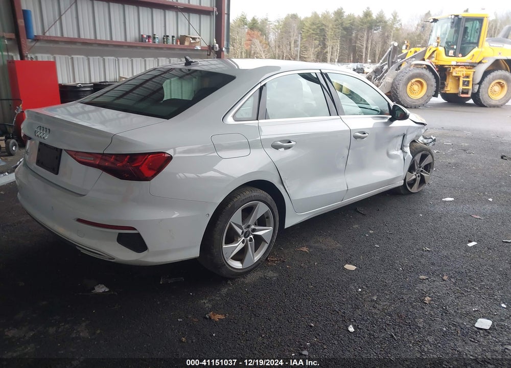 2023 AUDI A3 PREMIUM 40 TFSI FRONT-WHEEL DRIVE S TRONIC VIN: WAUAUDGY4PA039929