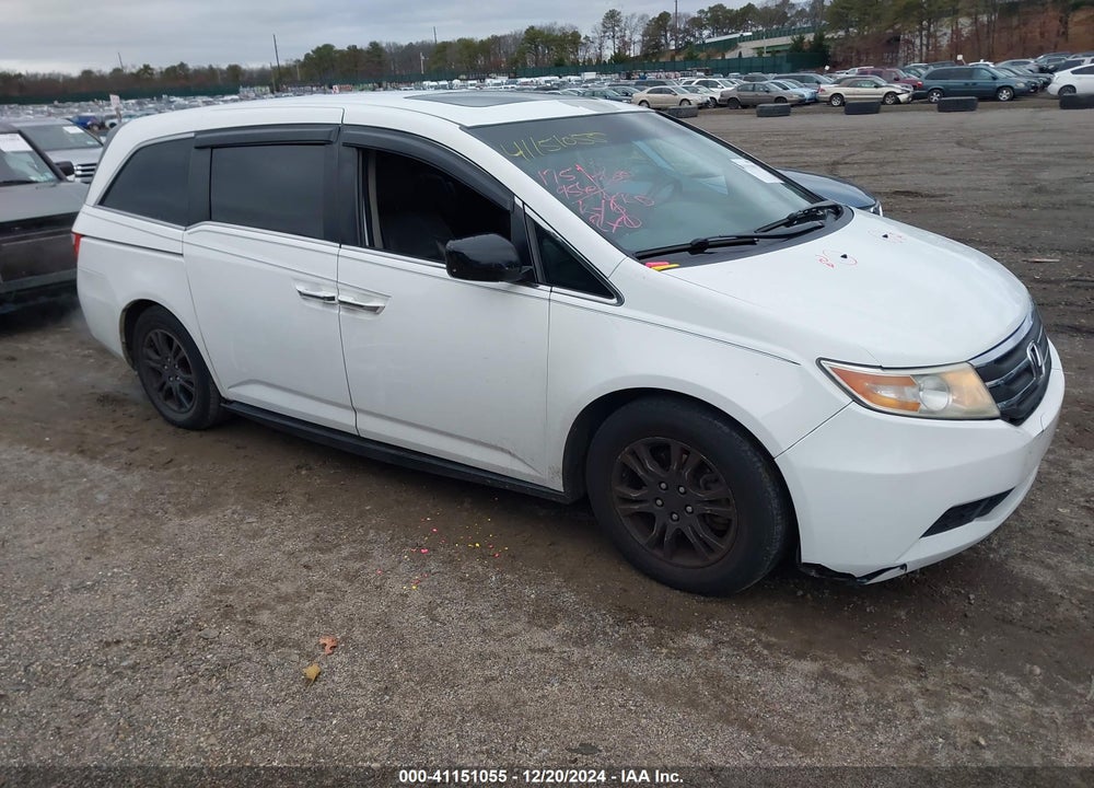 2013 HONDA ODYSSEY EX-L VIN: 5FNRL5H69DB086680