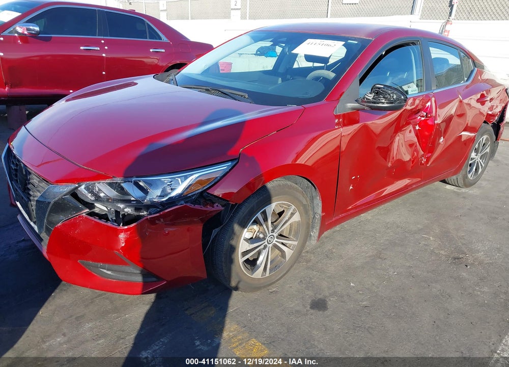 2022 NISSAN SENTRA SV XTRONIC CVT VIN: 3N1AB8CV1NY291516