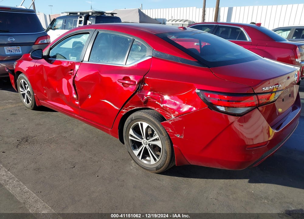 2022 NISSAN SENTRA SV XTRONIC CVT VIN: 3N1AB8CV1NY291516