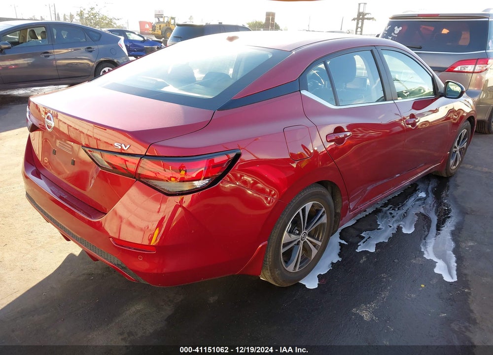 2022 NISSAN SENTRA SV XTRONIC CVT VIN: 3N1AB8CV1NY291516
