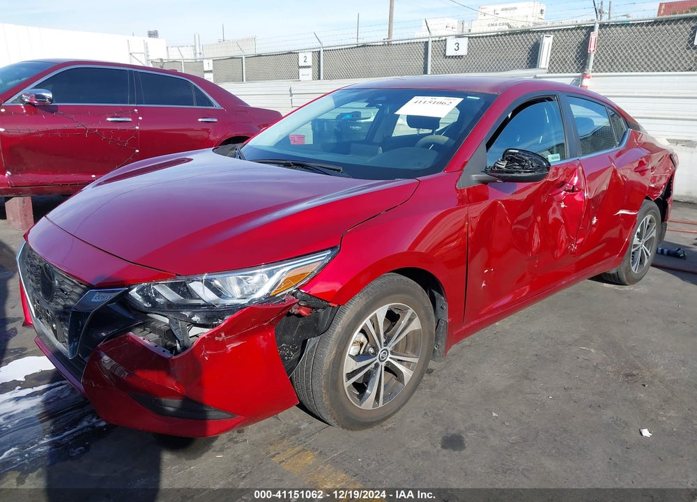 2022 NISSAN SENTRA SV XTRONIC CVT VIN: 3N1AB8CV1NY291516