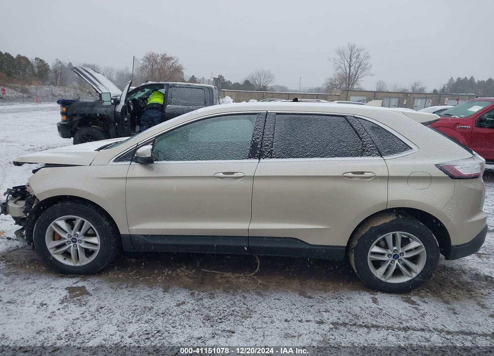 2017 FORD EDGE SEL VIN: 2FMPK4J81HBC56948