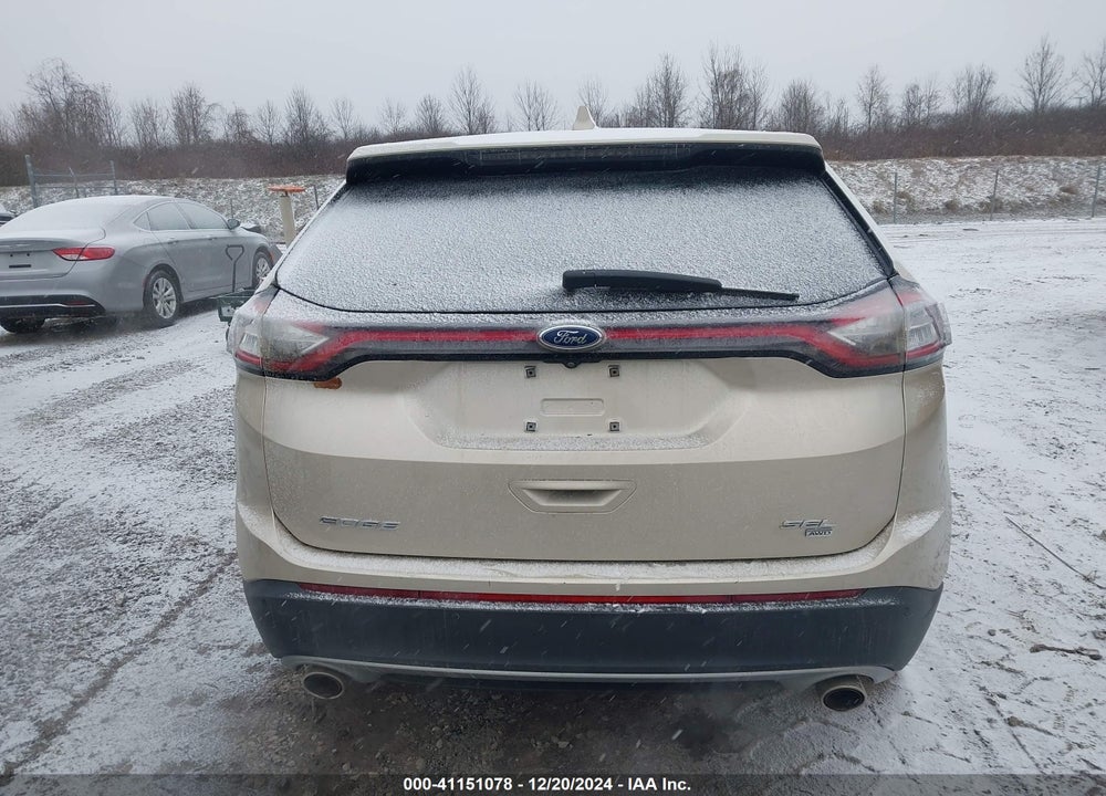2017 FORD EDGE SEL VIN: 2FMPK4J81HBC56948