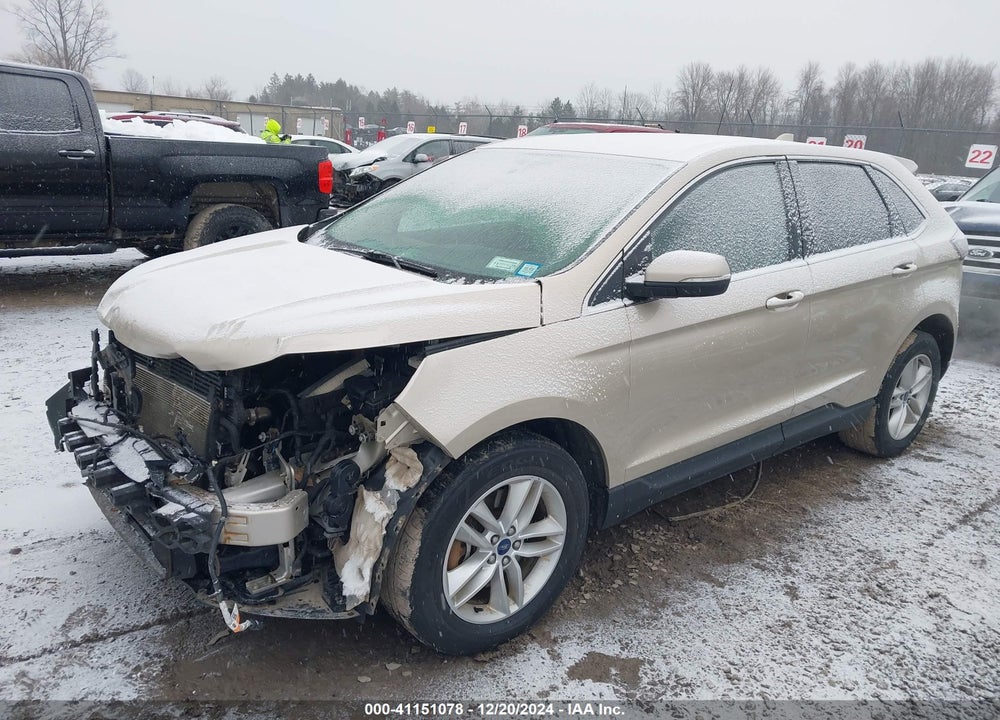 2017 FORD EDGE SEL VIN: 2FMPK4J81HBC56948