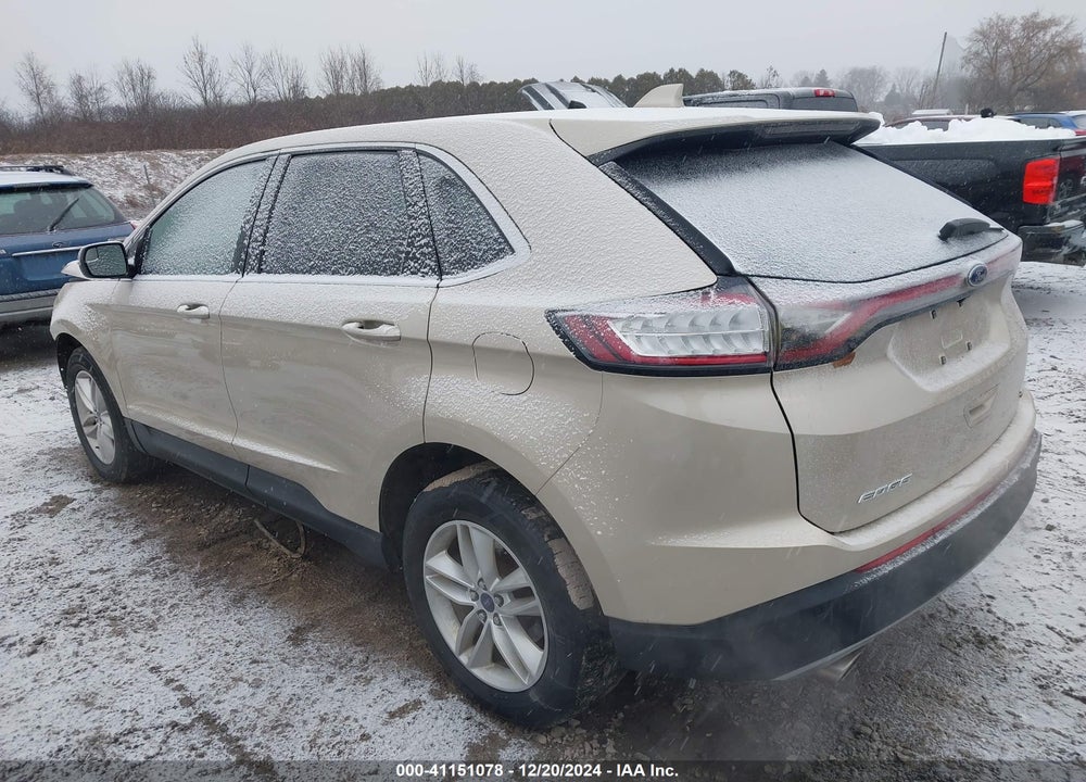 2017 FORD EDGE SEL VIN: 2FMPK4J81HBC56948