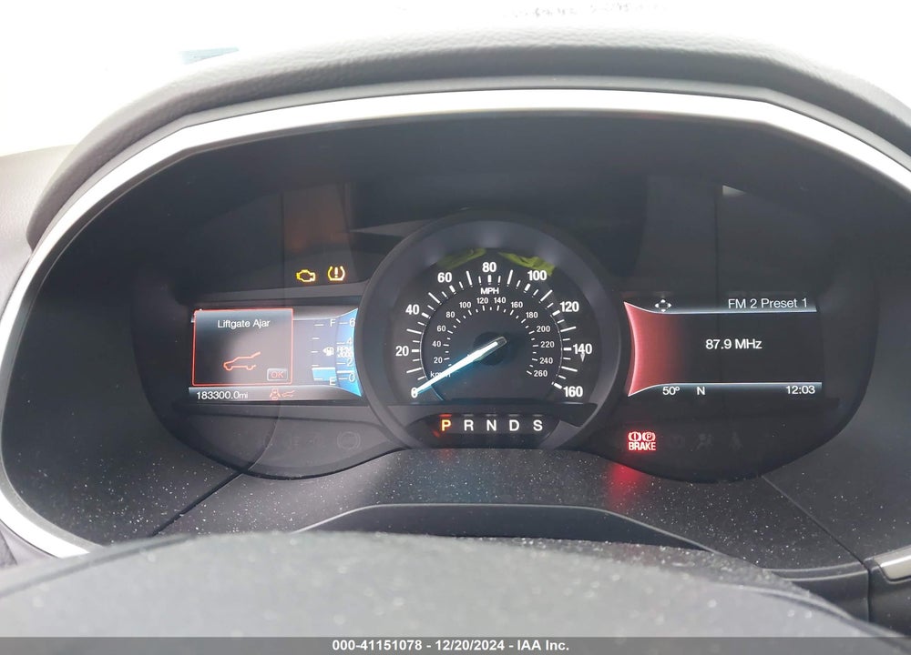 2017 FORD EDGE SEL VIN: 2FMPK4J81HBC56948