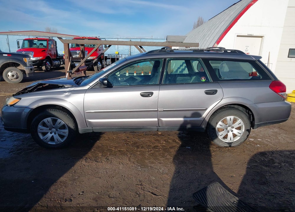 2008 SUBARU OUTBACK VIN: 4S4BP60CX86344960