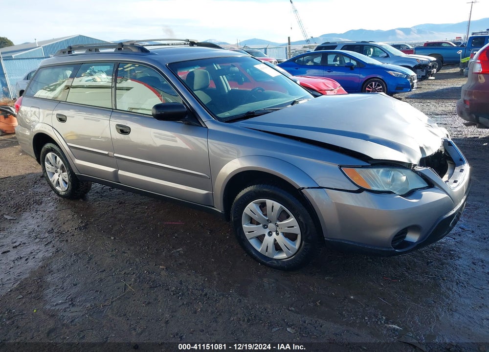 2008 SUBARU OUTBACK VIN: 4S4BP60CX86344960