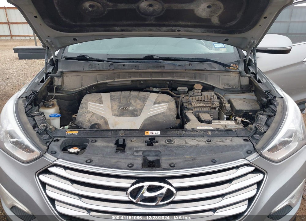 2015 HYUNDAI SANTA FE GLS VIN: KM8SRDHF1FU124130