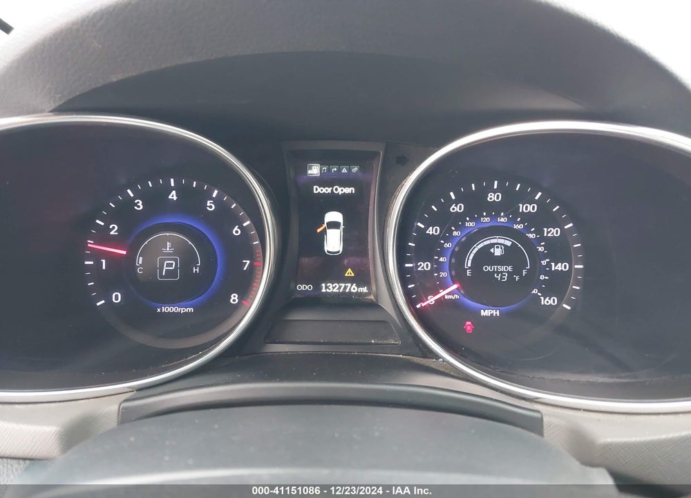 2015 HYUNDAI SANTA FE GLS VIN: KM8SRDHF1FU124130