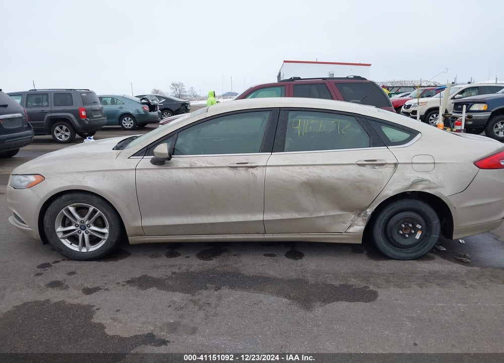 2018 FORD FUSION VIN: 3FA6P0HD7JR228338