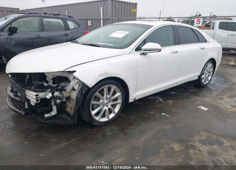 2016 LINCOLN MKZ HYBRID VIN: 3LN6L2LU8GR626008