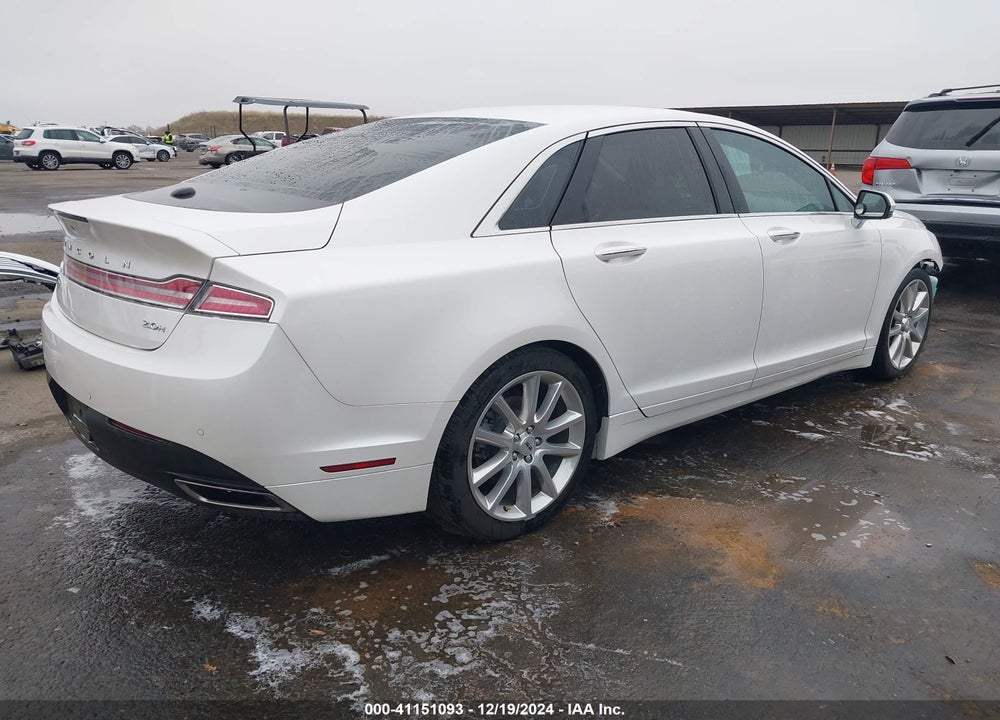 2016 LINCOLN MKZ HYBRID VIN: 3LN6L2LU8GR626008