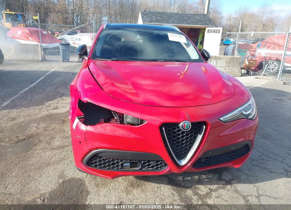 2018 ALFA ROMEO STELVIO TI AWD VIN: ZASFAKBN2J7B83414