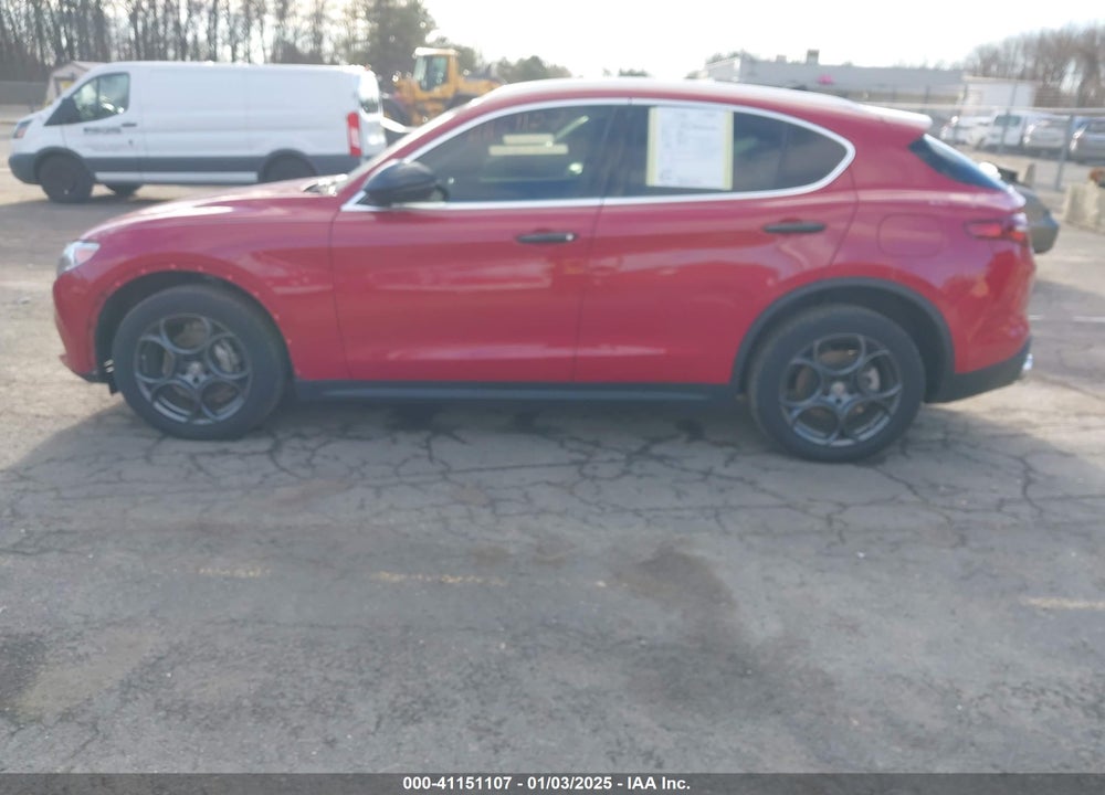2018 ALFA ROMEO STELVIO TI AWD VIN: ZASFAKBN2J7B83414