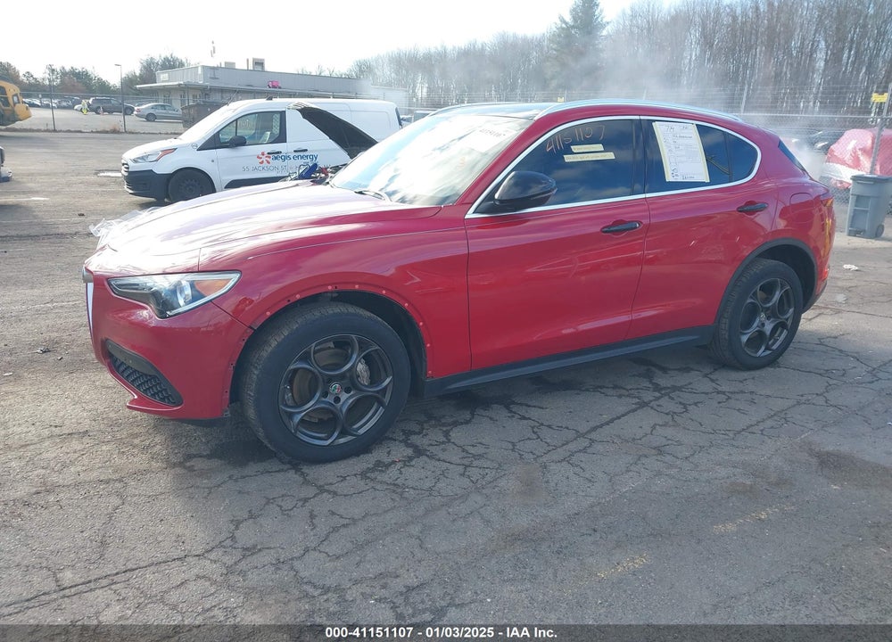 2018 ALFA ROMEO STELVIO TI AWD VIN: ZASFAKBN2J7B83414
