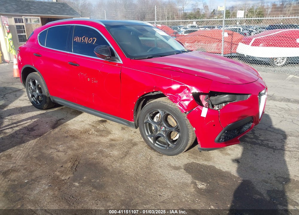 2018 ALFA ROMEO STELVIO TI AWD VIN: ZASFAKBN2J7B83414