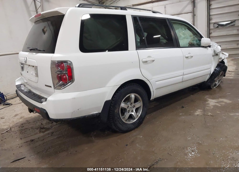 2007 HONDA PILOT EX-L VIN: 5FNYF18717B031357