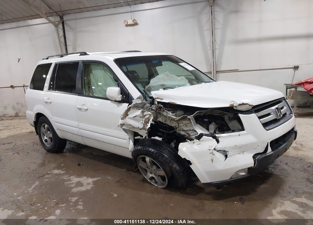 2007 HONDA PILOT EX-L VIN: 5FNYF18717B031357