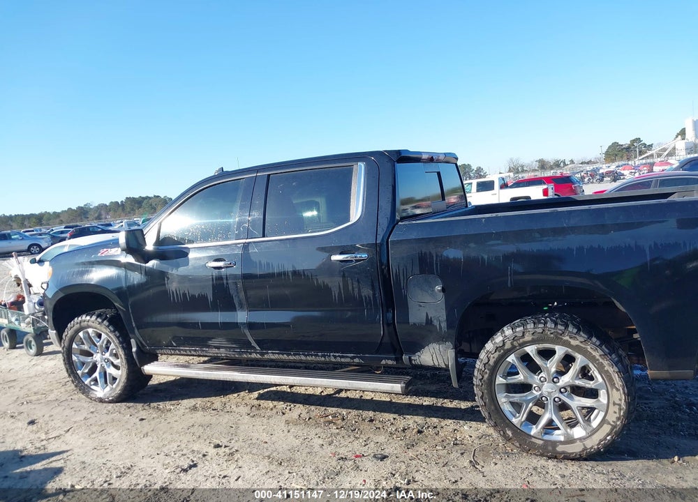 2022 CHEVROLET SILVERADO 1500 4WD SHORT BED LTZ VIN: 1GCUDGEL7NZ502606