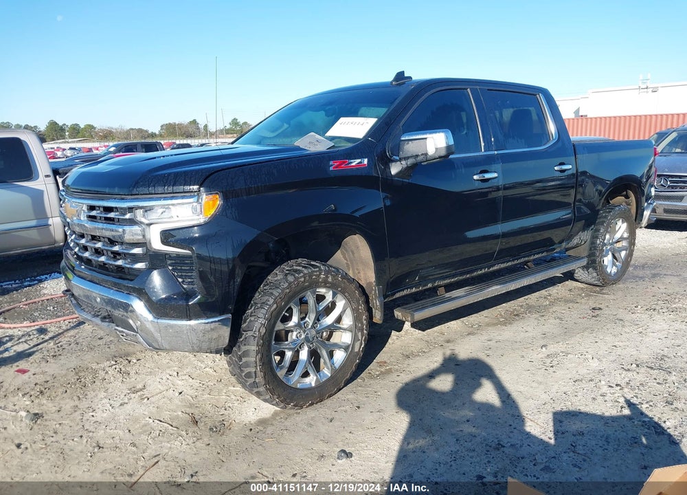 2022 CHEVROLET SILVERADO 1500 4WD SHORT BED LTZ VIN: 1GCUDGEL7NZ502606