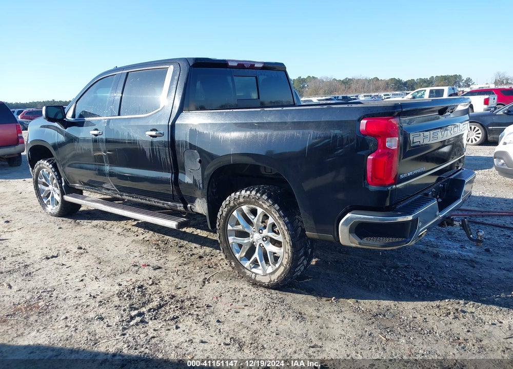 2022 CHEVROLET SILVERADO 1500 4WD SHORT BED LTZ VIN: 1GCUDGEL7NZ502606