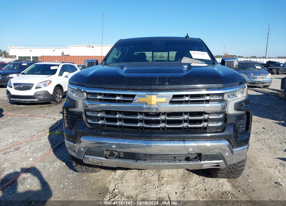 2022 CHEVROLET SILVERADO 1500 4WD SHORT BED LTZ VIN: 1GCUDGEL7NZ502606