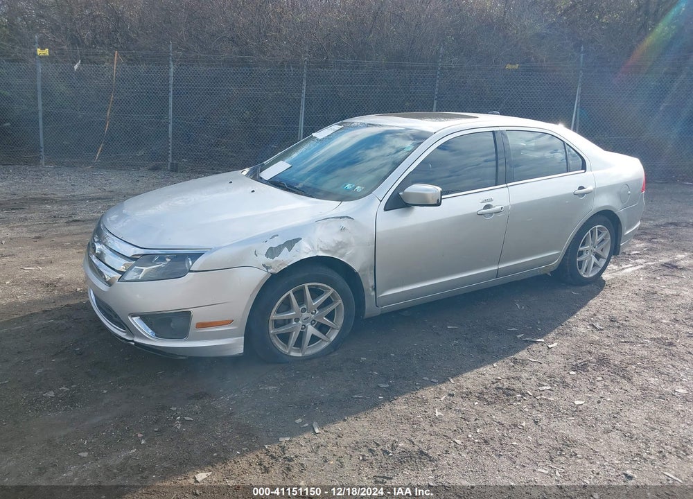 2012 FORD FUSION SEL VIN: 3FAHP0JA3CR282635