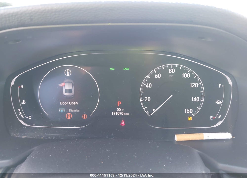 2018 HONDA ACCORD VIN: 1HGCV1F90JA000538
