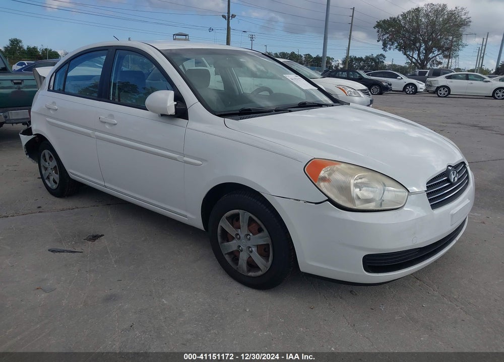 2008 HYUNDAI ACCENT GLS VIN: KMHCN46C48U230888