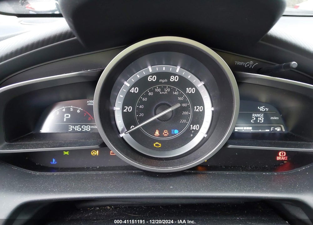 2016 MAZDA CX-3 TOURING VIN: JM1DKBC70G0123582