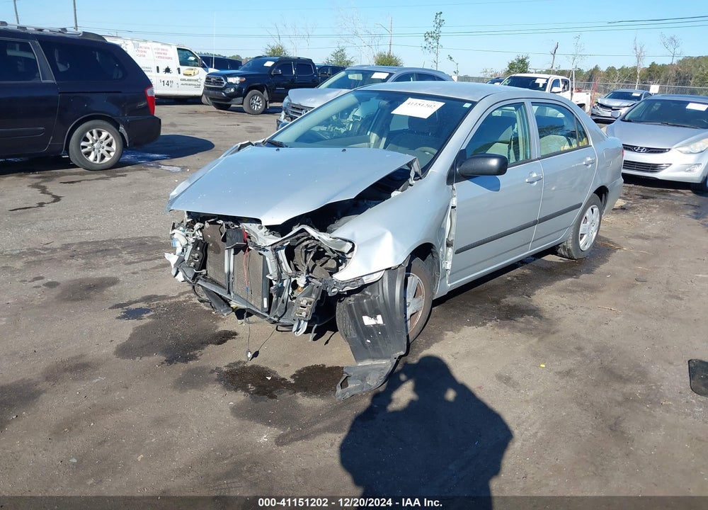 2007 TOYOTA COROLLA CE VIN: 2T1BR32E97C745001