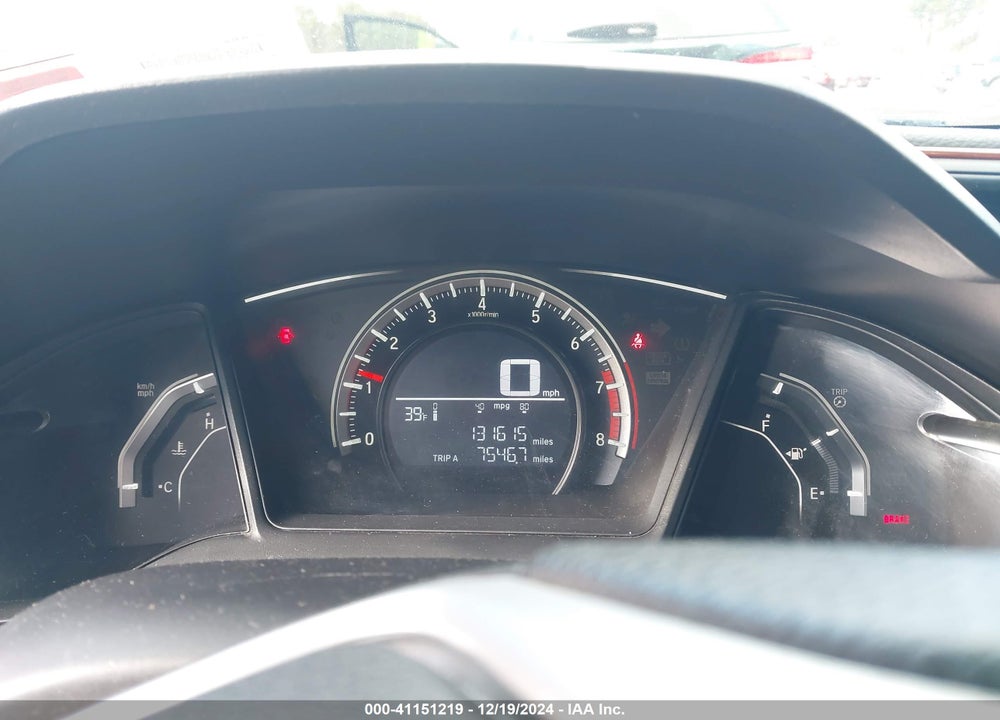 2016 HONDA CIVIC LX VIN: 19XFC2E56GE007800
