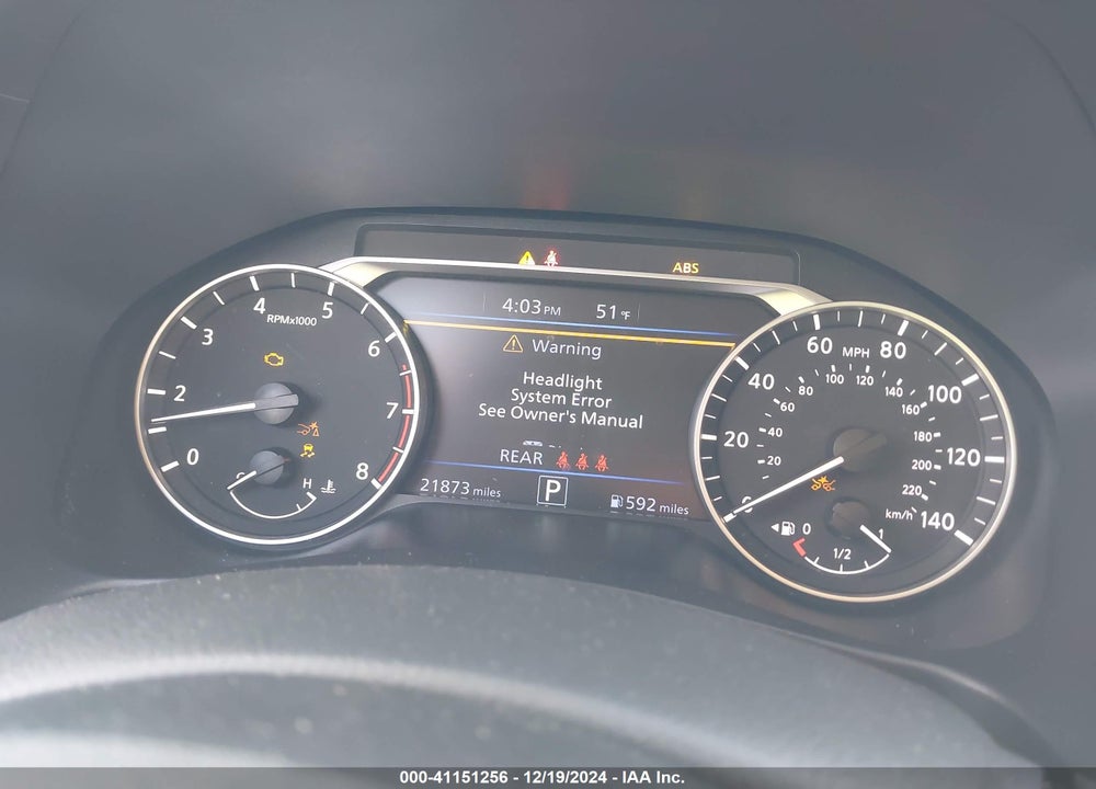 2024 NISSAN ALTIMA SV FWD VIN: 1N4BL4DV7RN410135